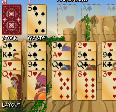 Forty Thieves Solitaire Gold