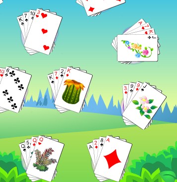 Solitaire en Fleur