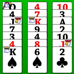 Aces Up Solitaire