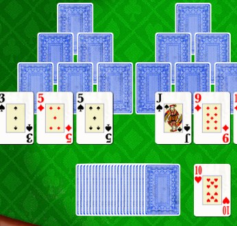 Solitaire Tripeaks
