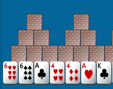 Slingo Tri Peaks Solitaire