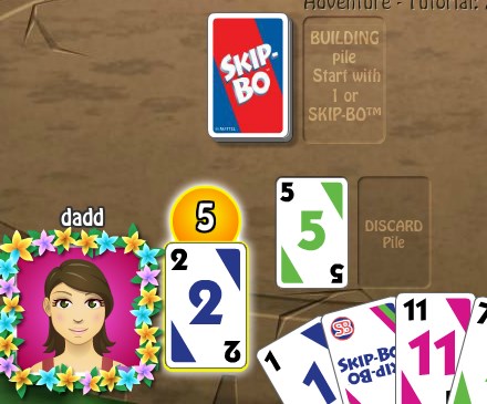 Skip Bo Castaway Caper