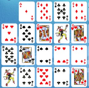 Jokers Wild Poker Solitaire