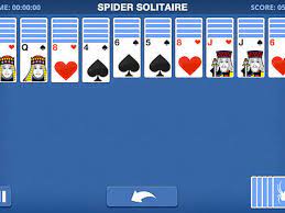 Spider Solitaire Bleue
